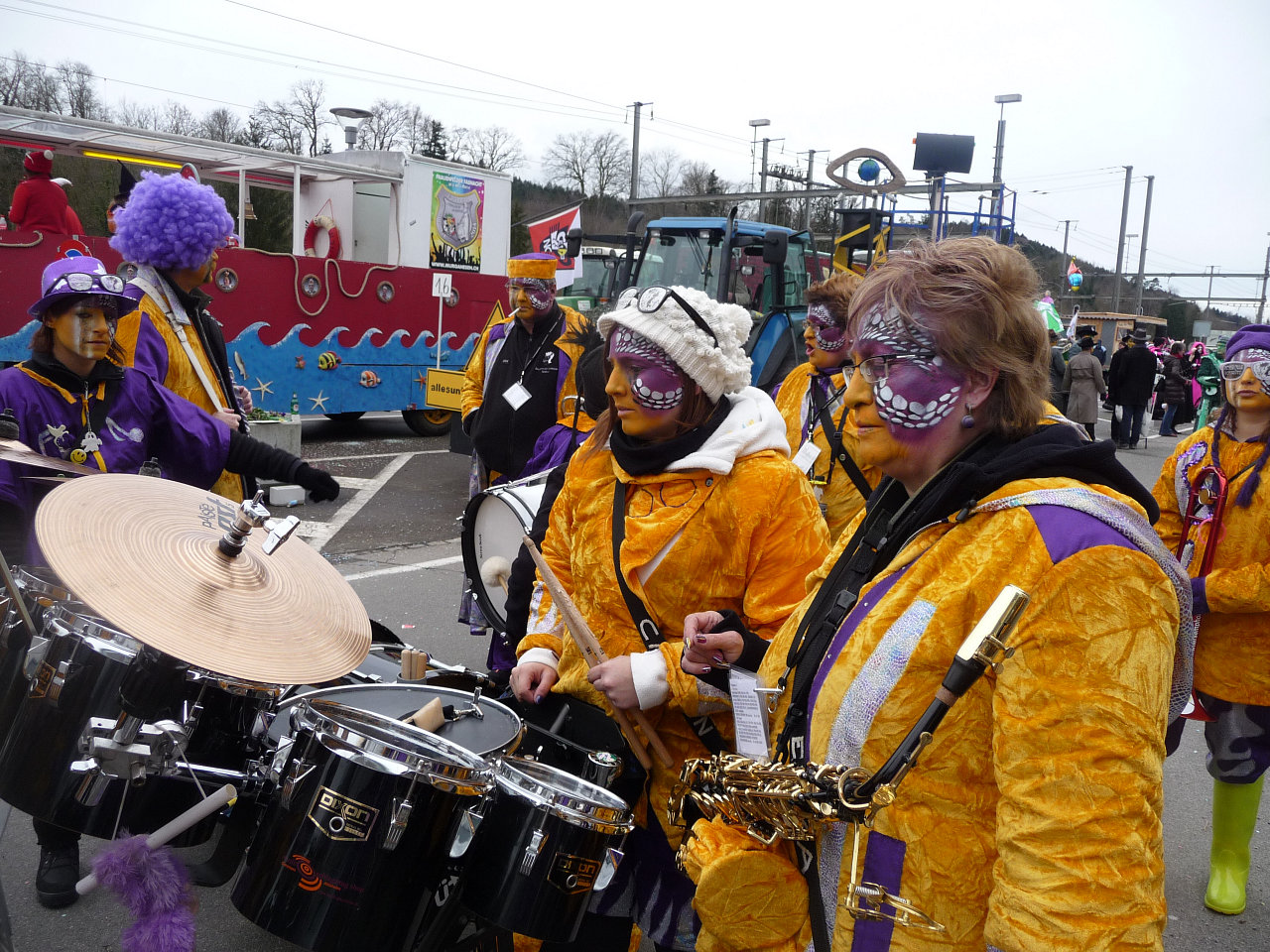 Bilder vom Fasnachtsumzug 2014 in Aadorf